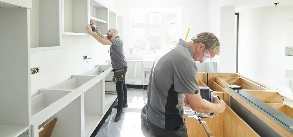 Aménagement intérieur bois à Nivelles